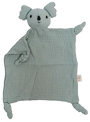 Kaiser 65230 Koala Schnuffeltuch Muslin (Slit Green)
