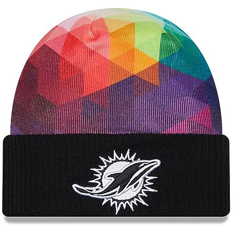 New Era NFL Winter Mütze - Crucial Catch Miami Dolphins