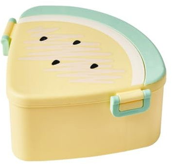 YPREWY Loncheras Bento con 3 secciones separadas, contenedor de almuerzo a prueba de fugas para niñas, apto para lavavajillas, para niñas