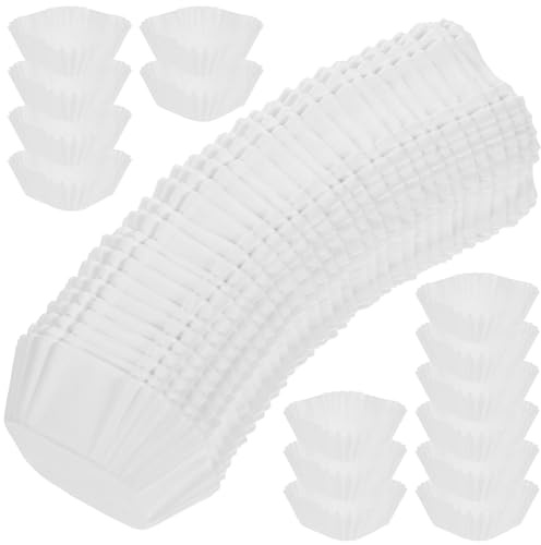 Alipis 1000 Piezas De Moldes Para Cupcakes - - Moldes Cuadrados De Papel Encerado Para Hornear - Ideales Para Bodas Cumpleaños Y Aniversarios Muffins Pasteles Y Repostería.