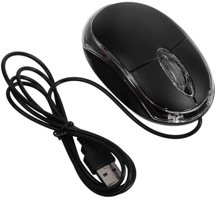 DOITOOL Optical Usb Mouse for Office Wired Computer Mouse Compatible Laptop Small for Work Use