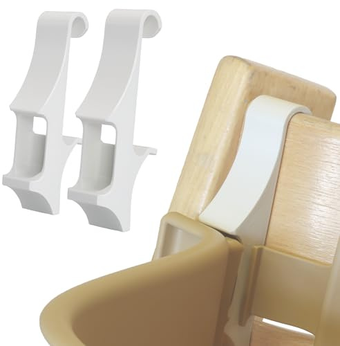 Adapter für ältere Tripp Trapp Modelle, Baby-Set Verbindung, vor 2003, Weiß | Einfache Klemmbefestigung ohne Werkzeug