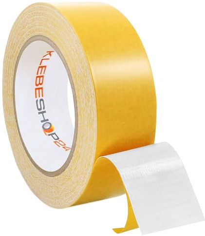 Alfombra de doble cara, cinta adhesiva para – Alfombra, cinta adhesiva, varios Amplia, 25 m en rollo/