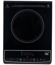 JOHNSON INDUZIONE, Piastra Elettrica ad Induzione, 1800W, Nero, Comandi Touch