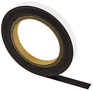 Magflex® Flexibler Magnetstreifen - Standard - Selbstkleber - 12,5mm Breit - 5 Meter Längen