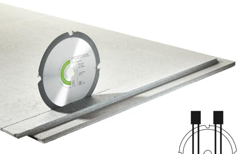 Festool Diamant-Kreissägeblatt DIA 160x1,8x20 F4 Abrasive | PKD-Sägeblatt für TS 55 F & TSC 55 K – Ø 160 mm, Bohrung 20 mm, 4 Zähne