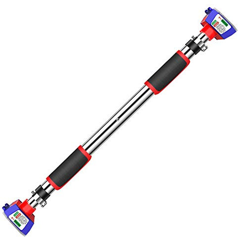 WXYZ Pull-Up Bars Männliche Und Weibliche Krafttraining Stahl Klimmzugstange, Einstellbar 63-215 cm, Ohne Schraubenmontagekinn-BAR (Size : 110-140cm)