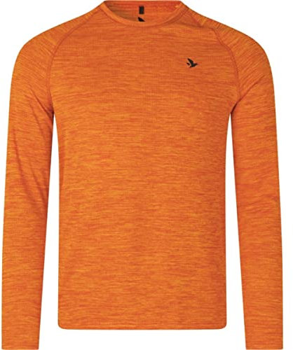 Seeland Active L/S T-Shirt | Hi-vis orange, XXL