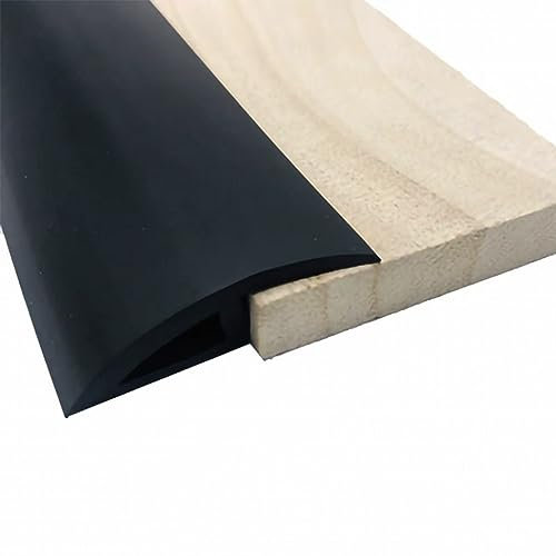 HCZION PVC ÜBergangsprofil Teppich Boden Übergangsschiene Selbstklebend Bodenprofil Schwellenübergang Schwellenleiste Abschlussprofil (Color : D, Size : 5m)