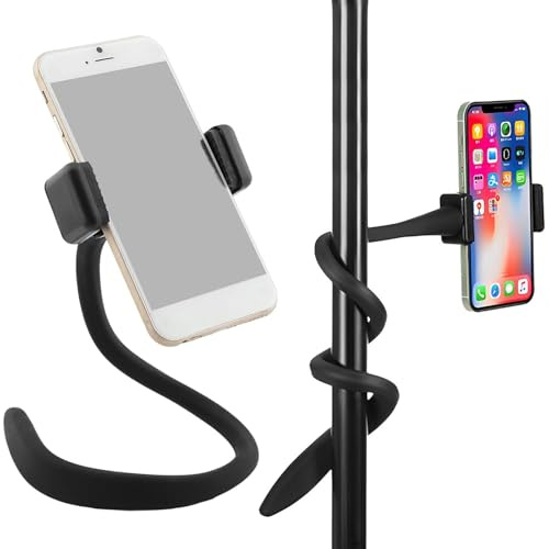 Handyhalterung Kinderwagen, Handyhalterung Fahrrad, Schwanenhals Halterung | Flexible Arm Handy,Universal Handyhalterung mit Rutschfestem Armgriff,Weiche Telefonhalter,Kinderwagen ZubehöR für Bike