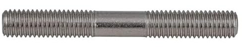 MNUPL M3 M4 M5 M6 Stehbolzen 304 Edelstahl Doppelendgewinde Schraubstange(M6x30)