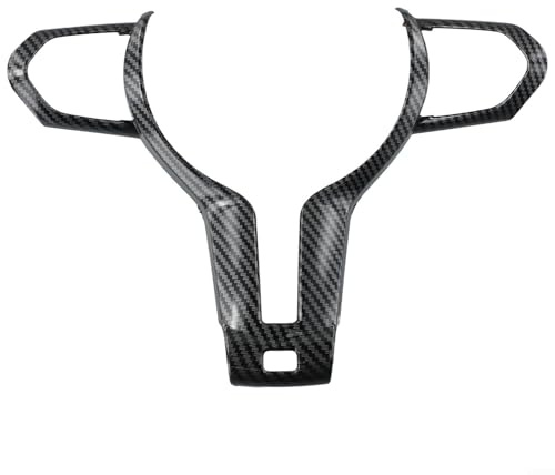 Elegante rivestimento per volante in carbonio ABS con trama diagonale per BMW F Chassis F20 F21 F22 (tipo B)