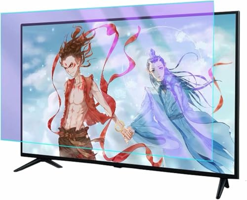 RAGOPILEN Protector de Pantalla de TV, Protector de Pantalla for TV con Filtro de luz Azul de 380-495 NM for LCD, LED, 4K y OLED en Varios tamaños de 32 a 75(75in(1645x931mm))