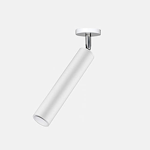 USMCPQVXN Focos de Techo Modernos con Luz Led para Montaje en Superficie, Focos de Luz de Acento, Lámpara de Techo de Aluminio Ajustable, Focos Direccionales para Sala de Estar, Galería, Pasillo, Tien