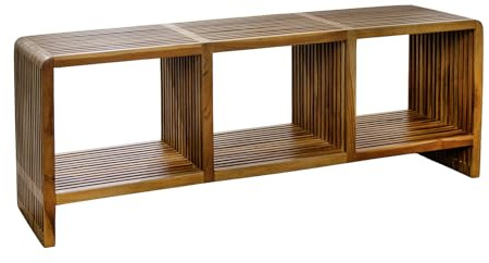 GILDE Cali Wooden Lowboard - Natural Colour - Height 41 cm x Width 114 cm - Living Room - Decoration - Furniture