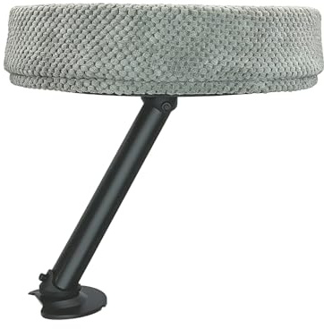 Lit De Bureau pour Chat – Nid De Bureau pour Chat, Maison Mobile pour | Bois Coton Fer PP Construire 40x34 Cm Cadre Gris, Intérieur Extérieur Hiver Couchage Voyage Perche Balcon Chambre Étude C