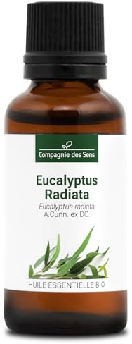 EUCALIPTO RADIATA BIO - 30mL - Olio Essenziale di Qualità Premium - 100% Puro, Naturale, Garantito ChromaCert® - Chemiotipizzato & Integrale