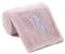 CREVENT Flauschige, warme Fleece-Decke für Mädchen, Kleinkinder, Kinderbett, Kinderwagen, 75 x 100 cm, rosa Katze