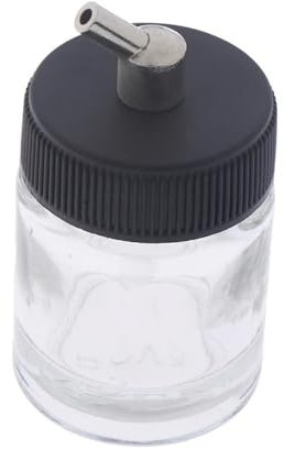 TMAOZW 1 Uds. Botella de Vidrio for Pintura con aerógrafo, Frasco con Tapa de succión, Botella pulverizadora Adecuada for Dibujar Herramientas artísticas for uñas (Color : 3)