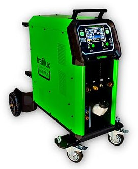 TRAFILUX TIG-320P AC/DC PULS Saldatrice Inverter 320A | 400 V | Microprocessore LCD | IGBT sinergia | Acciaio, Alluminio, Rame, Lavori di saldatura professionale