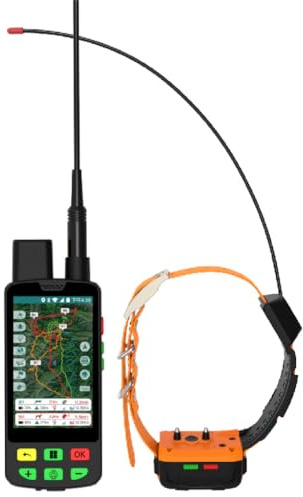 Localizzatore GPS impermeabile 2 m, collare posizionamento satellitare, antenna VHF, ideale per appassionati di caccia