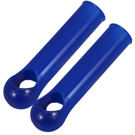 MERRYHAPY 2pcs Broom Handle Dustpan Pole Replacement Grip End Cap for Sweepers Accessories
