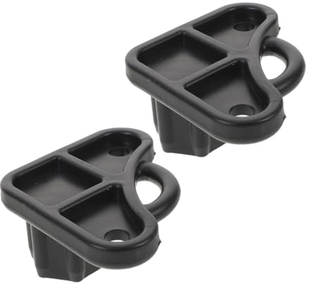 UPKOCH Lot de 2 Supports Inférieurs pour Pieds de Parasol D'extérieur, Accessoires pour Base de Tente Hexagonale, Fixation Stable et Résistante au Vent, Compatible Camping et