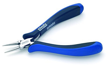 Round Nose Pliers 5.1/2'' | schmitz 4331HS22 | Short, Smooth Jaws | Made in Germany - Solingen