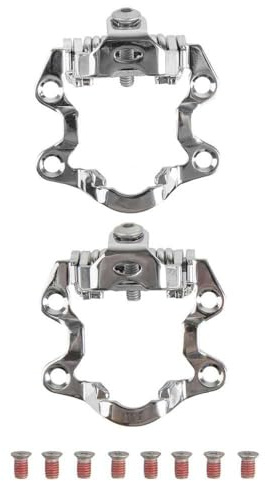 Exustar Unisex Adult E-EMM276 Click System, Spd Compatible - silver,