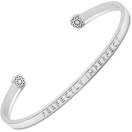 SIMPLE PLEDGE | Perfectly Imperfect Armreif | Armband Damen mit Gravur in Silber, Gold, Roségold | Perfekt als Schmuck Geschenk | Blindgravur