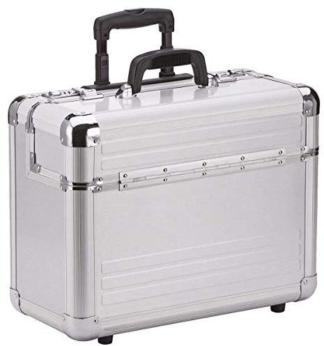 Bowatex Alukoffer Alu Trolley Aktenkoffer Pilotenkoffer Aluminiumkoffer 48 cm