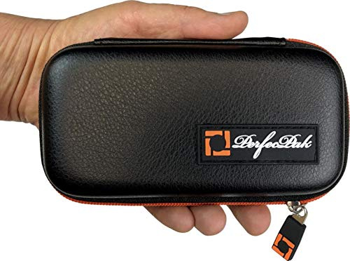 Perfec - PerfecPak Kompaktes Zigarrenzubehör-Etui – Reisetasche für Zigarrenwerkzeuge, Schwarz, 1 Count (Pack of 1), Kompakt