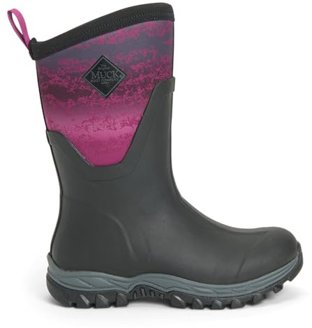 MUCK Women's Arctic Sport II Mid Boot, Black, Size 8(M)