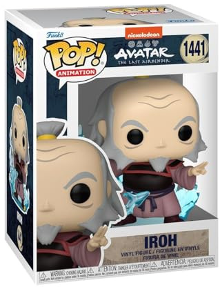 Funko POP! Animation: Avatar: The Last Airbender - Iroh with Lightning | Offizieller Fanartikel und Merch - Vinyl Sammelfigur als Regal Deko - Geschenkidee zum Geburtstag für Fans und Sammler