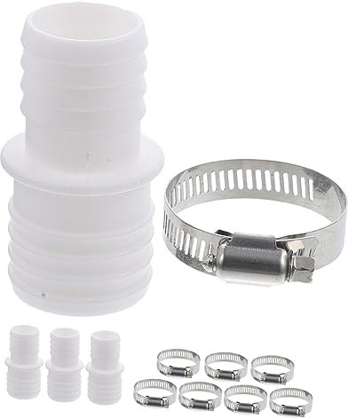 CIYODO 1set Adattatore Per Tubo Piscina Di Adattatori Con Fascette Inossidabile Facile Installazione Compatibile Con Vari Tubo Per Piscina Accessorio Versatile