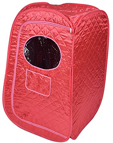NDNCZDHC Tragbares Saunazelt, Zusammenklappbare Persönliche Sauna Für Zuhause, wasserdichte Dampfsauna-Box Mit Aufbewahrungstasche, 45,3 X 28 Zoll