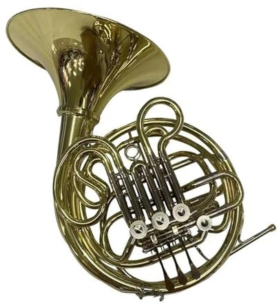 waldhorn instrument Professionelles Waldhorn Mit Doppelklappen Aus Gelbmessing Messingkorpus Robust Und Langlebig.