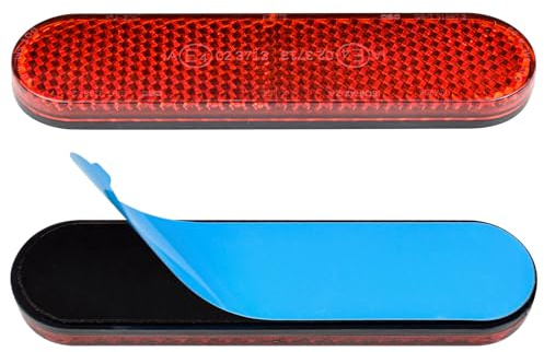 Cretassion Motorcycle Reflector Pack of 2