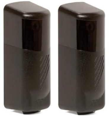 KINGGATES FOT180BAT Paar um 180° verstellbare Lichtschranken mit Batterien. Infrarot Lichtschranke digital mit Batterieoder 12-24 Vac/dc mit Reichweite 20m