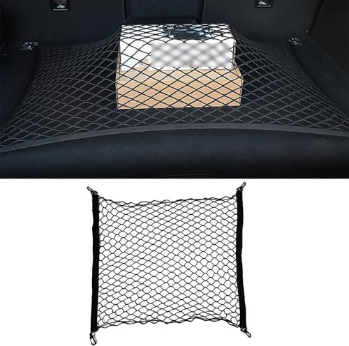WSXCDE Auto Kofferraumnetz, für VW Touran 2016-2022 Hochelastisches Nylon Kofferraum Organizer Netz Elastisches Kfz Aufbewahrungsnetz Gepäcknetz,A