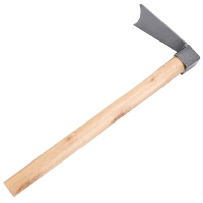 CAXUSD Garten hacken Gartenhacken zum Jäten Gartengeräte für die Gartenarbeit Rechen Holzschnitzerei kleine Hacke gartenwerkzeuge gartenvliese Gartenzubehör handliches Gartenhacken Black