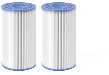 Intex 29012 - Cartuccia Filtro per PureSpa Idromassaggio Gonfiabile, Modello S2, Confezione da 2 Pezzi