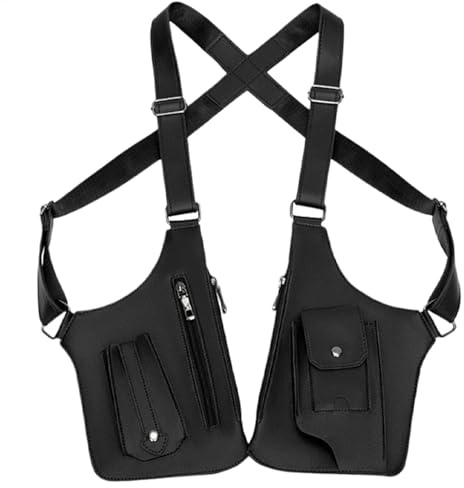 Achselholster Tasche Herren, Versteckte Unterarm-schultertasche Leder, PU Leder-achselhöhlenbeutel, Versteckte Packtasche, Mehrzweck-Schulter/Achseltasche, Taktische Halfter-Tasche Für Reisen Im Freie