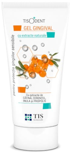 TISODENT Gel Gengivale 50ml - Gengive Irritate, aiuta contra Recessione Gengivale, dopo Interventi Chirurgici, per portatori di Protesi Mobili o Apparecchio, Fastidi della Mucosa Orale - con Propoli