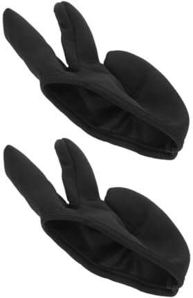 Healeved 2stücke Finger Handschuhe Für Lockenstab Hitzeschutzhandschuhe Zum Haare Glätten Haarstyling-zubehör Hitzebeständige Fingerschutz Für Friseur Leicht Und Rutschfest Für Heimgebrauch