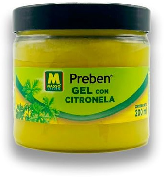 Gel Repelente contra Mosquitos con Citronela 200 ML MUY EFICAZ Uso Interior y Exterior | Aroma a Limón Muy Agradable | Eficaz por 6 Semanas | Antimosquitos Natural para Hogar y Jardín | Nexum Market