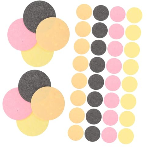 Beaupretty 60stücke Gesichtsschwamm zur Reinigung Empfindlicher Haut Komprimierte Wattepads Runde Waschschwämme für Make-up-entfernung und Gesichtsreinigung