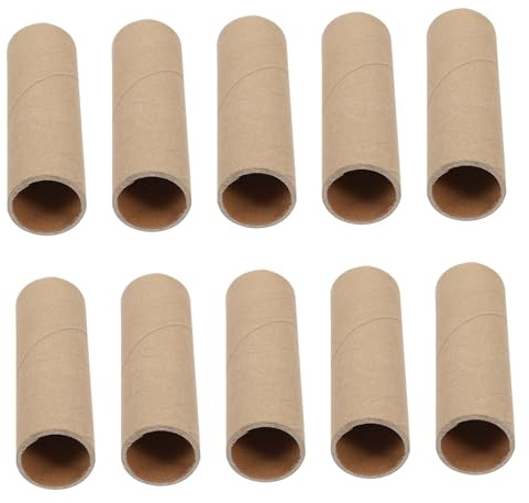 Homoyoyo 15 pezzi Tubi Carta Rotondi Spessi per Bricolage e Decorazioni DIY Cartone Resistenti e Riciclabili per Scuola Asilo e Progetti Creativi