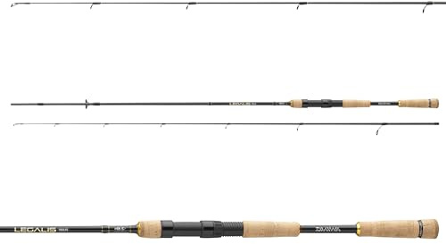 DAIWA Legalis Spin, longitud 2,10 m / 6.9 pies, peso de lanzamiento: 5.1-20.1 g, caña de pescar giratoria