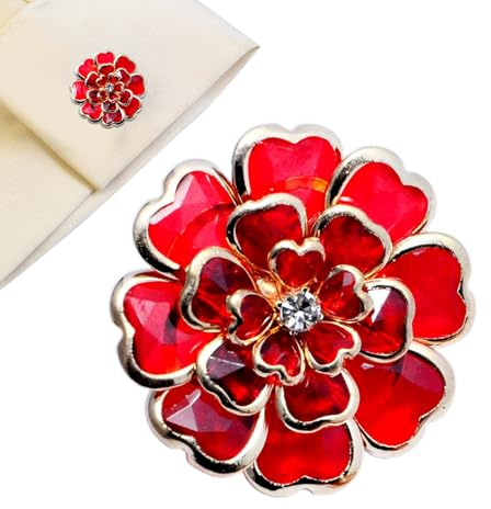 Blommönster, vintage stil, fancyknappar, för gör-det-själv-projekt och dekoration, metall i blomform | för att täcka över blusknappar - för, kvinnor, mödrar, döttrar och flickvänner